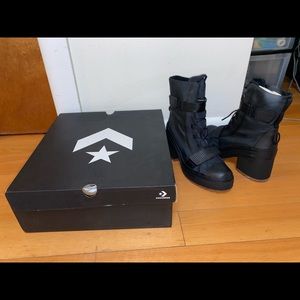 CONVERSE GR82 USED WITH BOX HEEL PLATFORM BOOTS